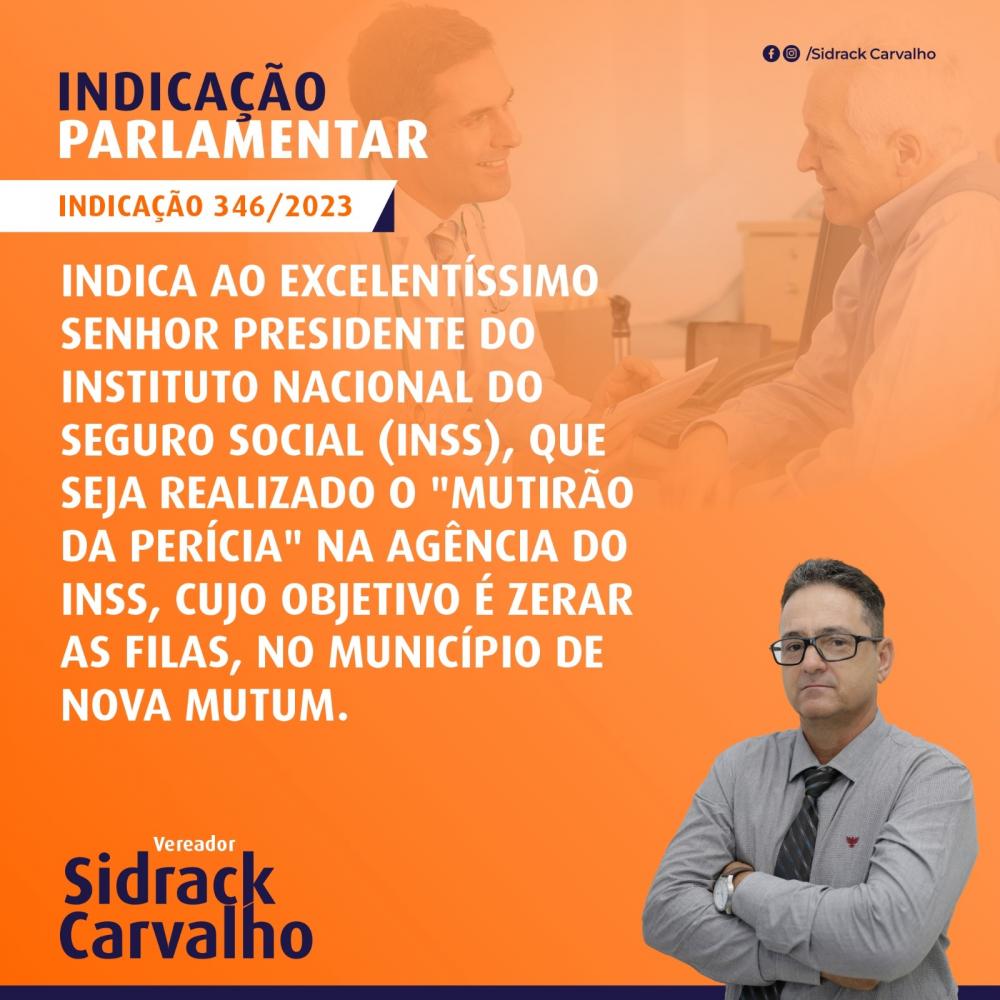 Vereador Sidrack 
