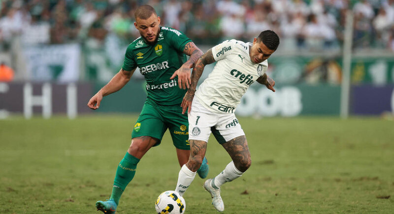 Cuiabá e palmeiras fizeram um bom jogo 